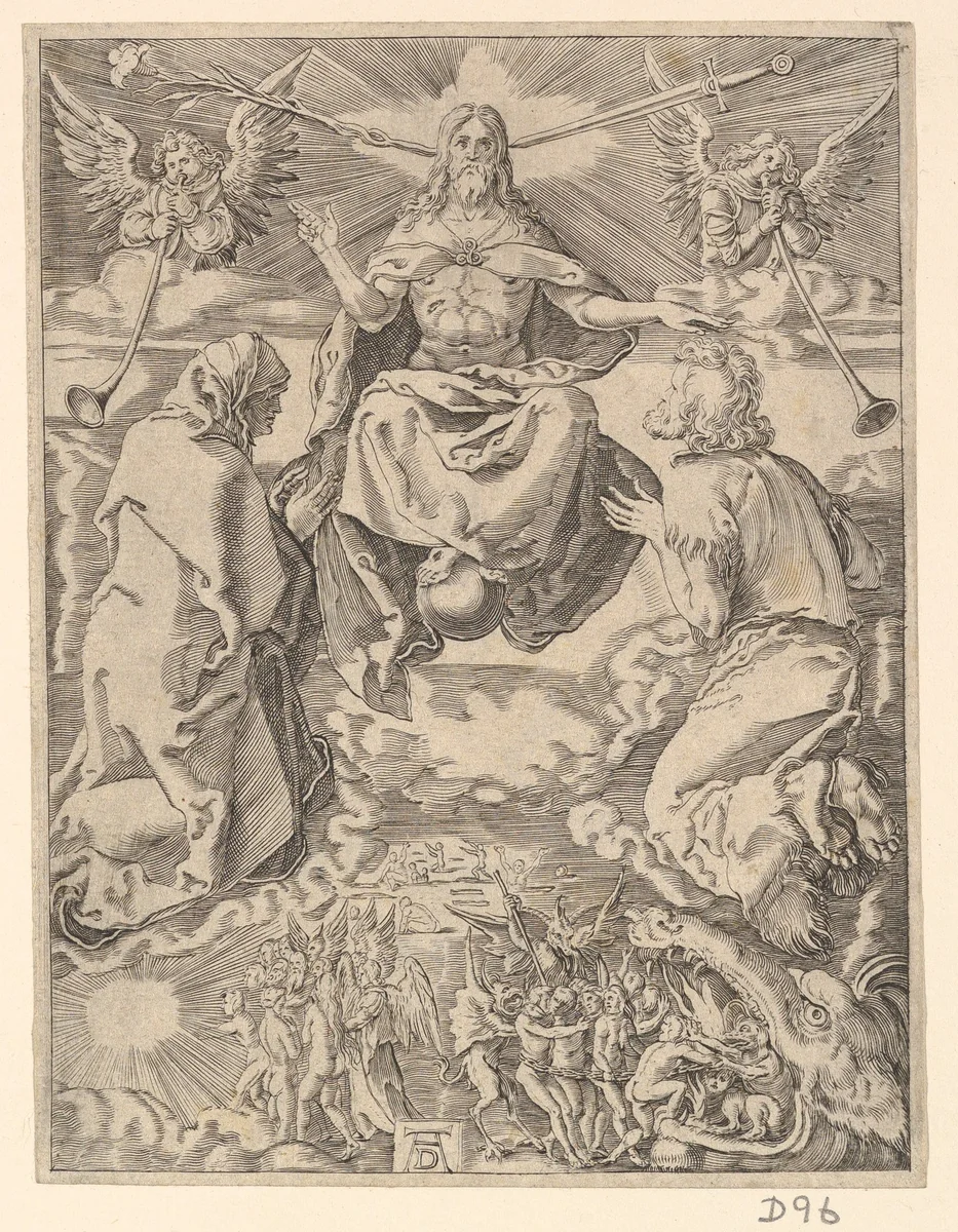 Engraved copies of The Little Passion by Albrecht Dürer, print, 1485-1700