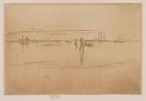Long Lagoon by James McNeill Whistler, print, 1879-1880