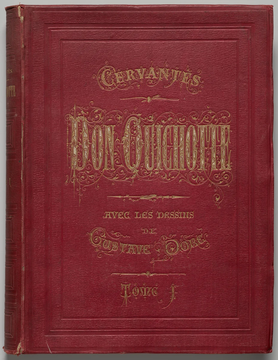 Don Quixote (vol I) by Héliodore Pisan, book, 1863