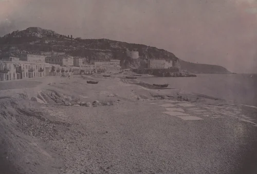 Les Ponchettes à Nice by Édouard-Denis Baldus, photograph, 1813-1889