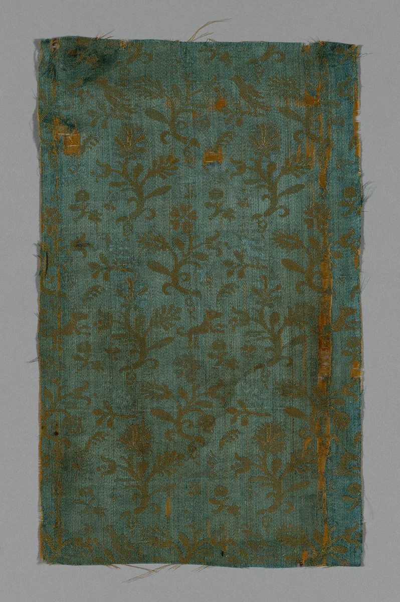 Fragment by Spain, textile, 1601-1625