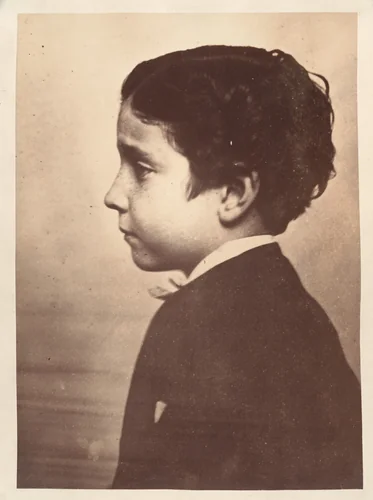 [Profile of the Prince Imperial] by André Adolphe-Eugène Disdéri, photograph, 1863