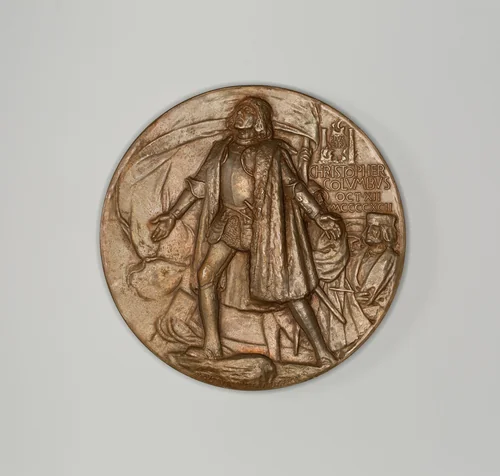 World's Columbian Exposition Commemorative Medal by Augustus Saint-Gaudens
Charles E. Barber, metalwork, 1892-1893