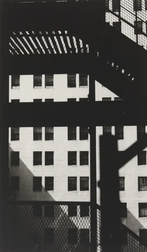 Third Avenue "L", New York by Walker Evans, photograph, 1928