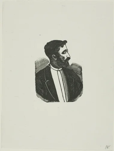 Portrait by José Guadalupe Posada, print, 1871-1913