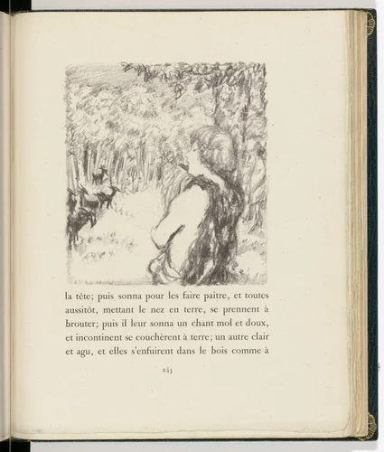 In-text plate (page 245) from Daphnis et Chloé by Pierre Bonnard, illustrated book, 1902
