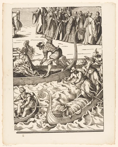 Festa della Sensa (elfde gedeelte) by Jost Amman, print, 1679
