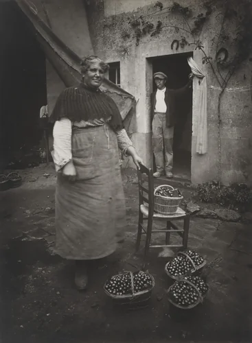 Femme de Verrières by Eugène Atget, photograph, 1872