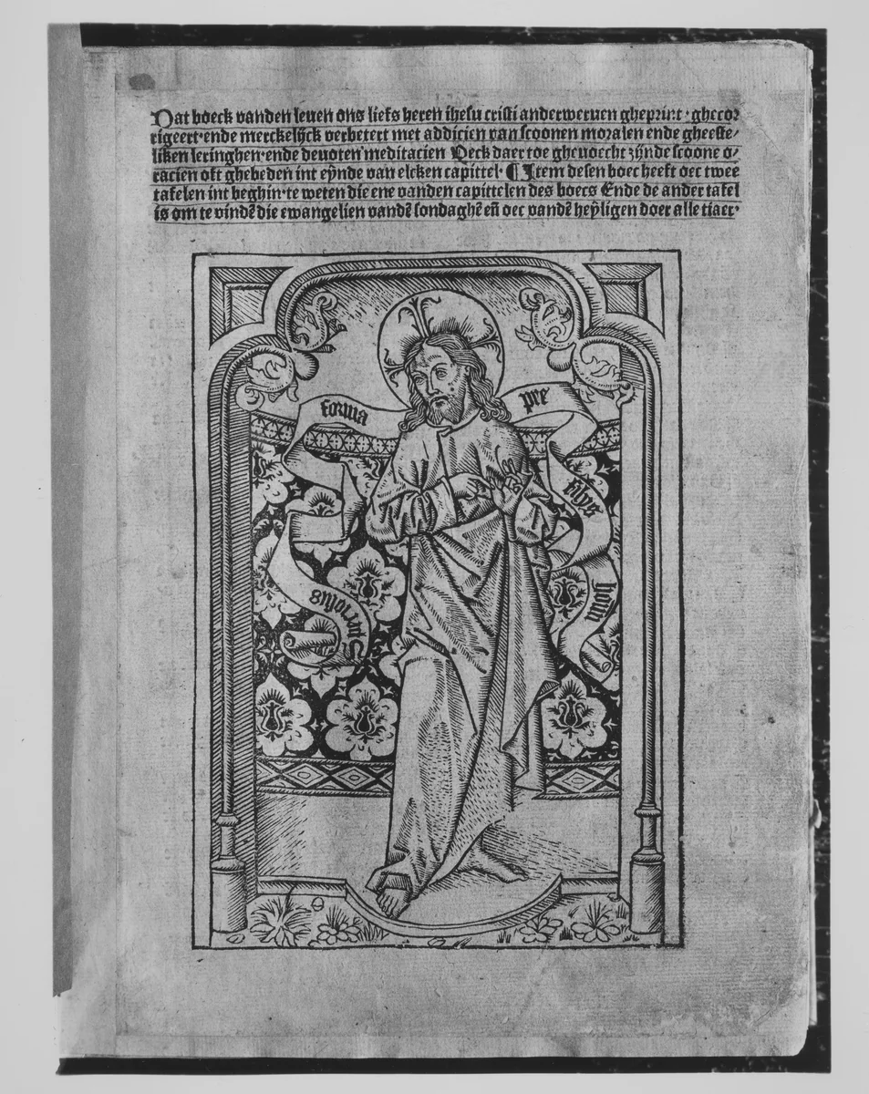 Dat boeck van dem leuen ons liefs heren ihesu cristi... by Ludolphus de Saxonia, book, 1495
