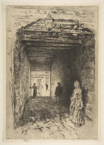 The Beggars by James McNeill Whistler, print, 1879-1880