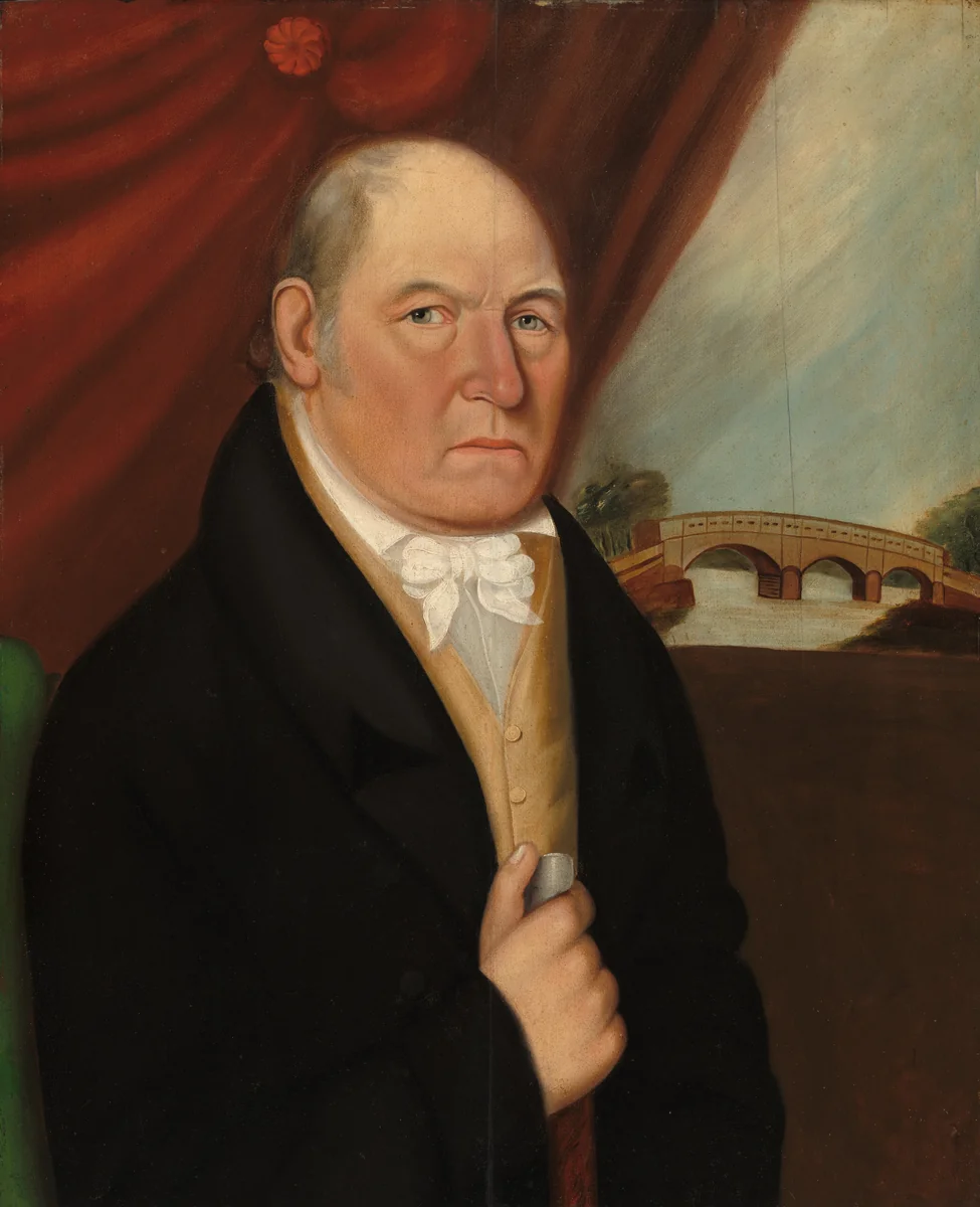 Clement Bonnell by William Bonnell, painting, 1825