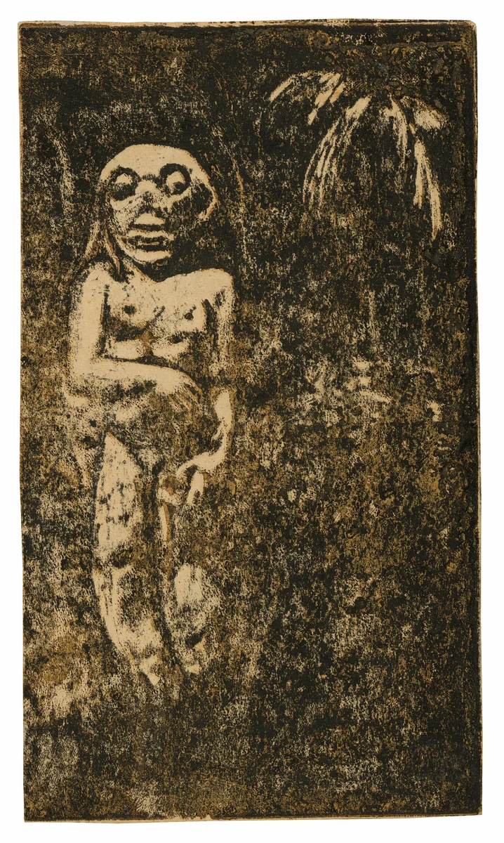 Oviri by Paul Gauguin, print, 1894