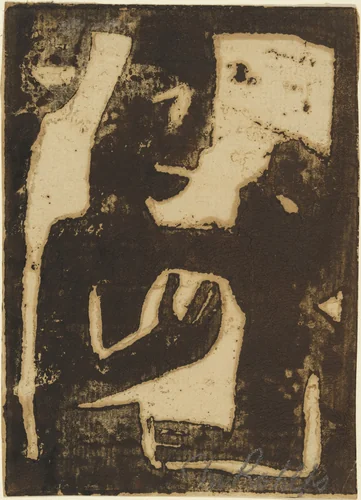 Alraunen (Hobgoblins) [Mandrakes (Kobolde)] by Christian Rohlfs, print, 1922