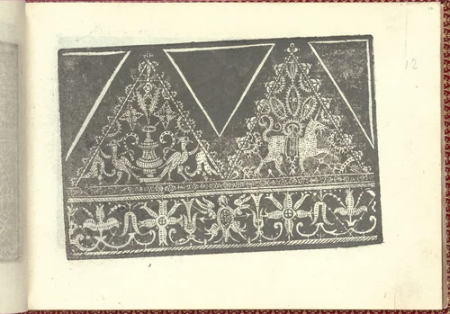 Corona delle Nobili et Virtuose Donne: Libro I-IV, page 12 (recto) by Cesare Vecellio, book, 1601