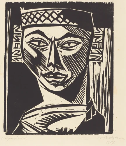 Heischer by Max Pechstein, print, 1881-1955
