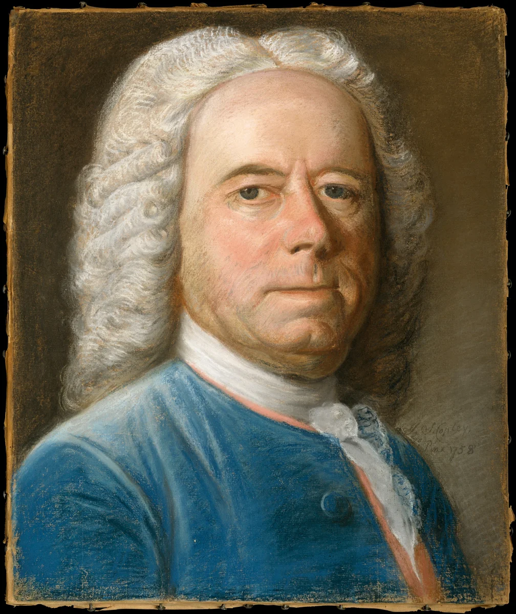 Hugh Hall by John Singleton Copley, artwork, 1758