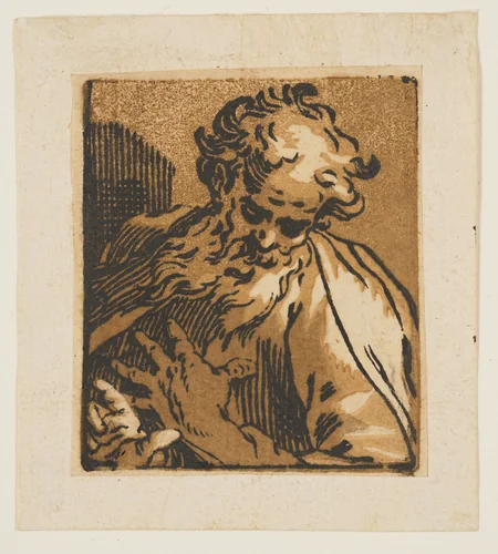 St Jerome by Ludolph Büsinck, print, 1620-1623
