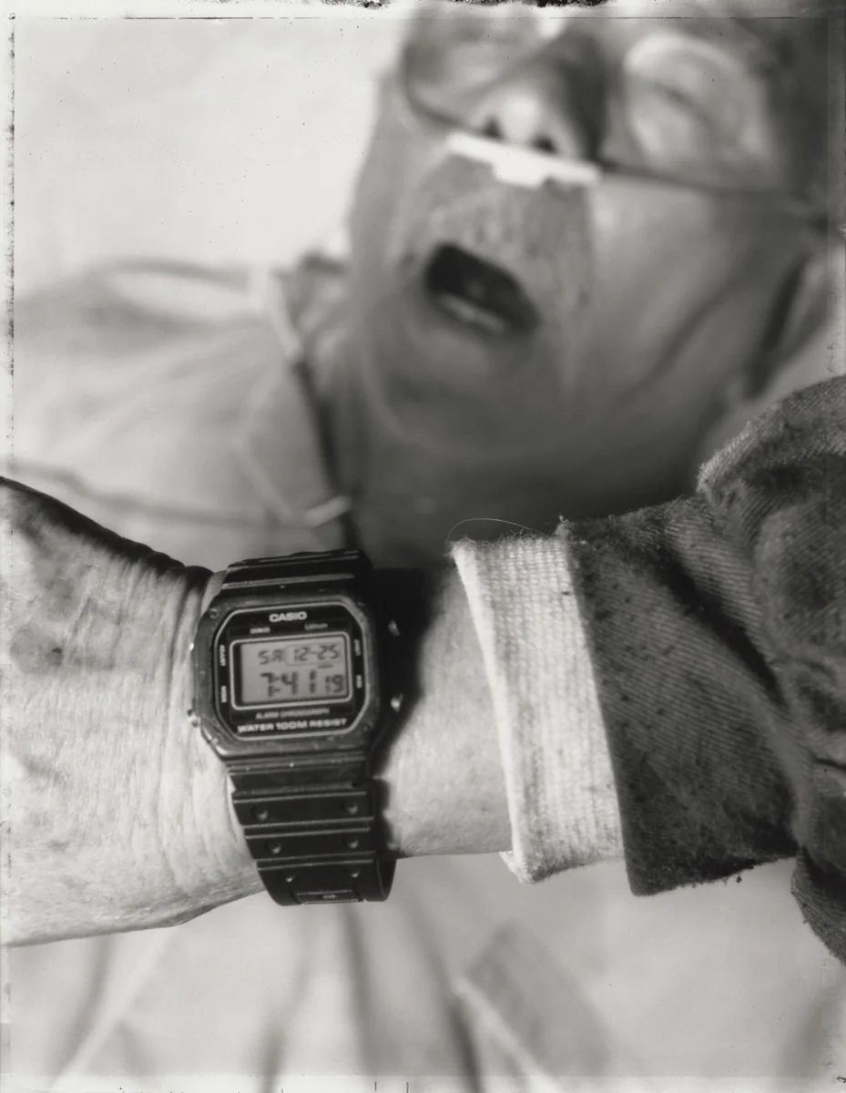 7:41 am by Jim Goldberg, photograph, 1993