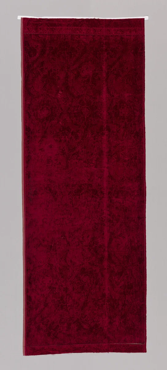 Utrecht Velvet by William Morris, textile, 1871