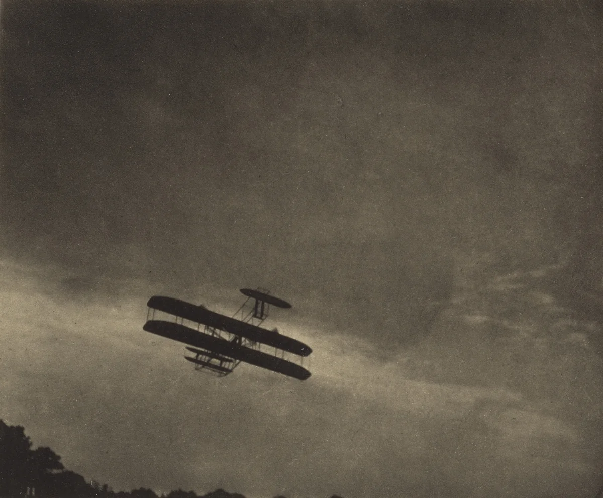 The Aeroplane by Alfred Stieglitz, photograph, 1910