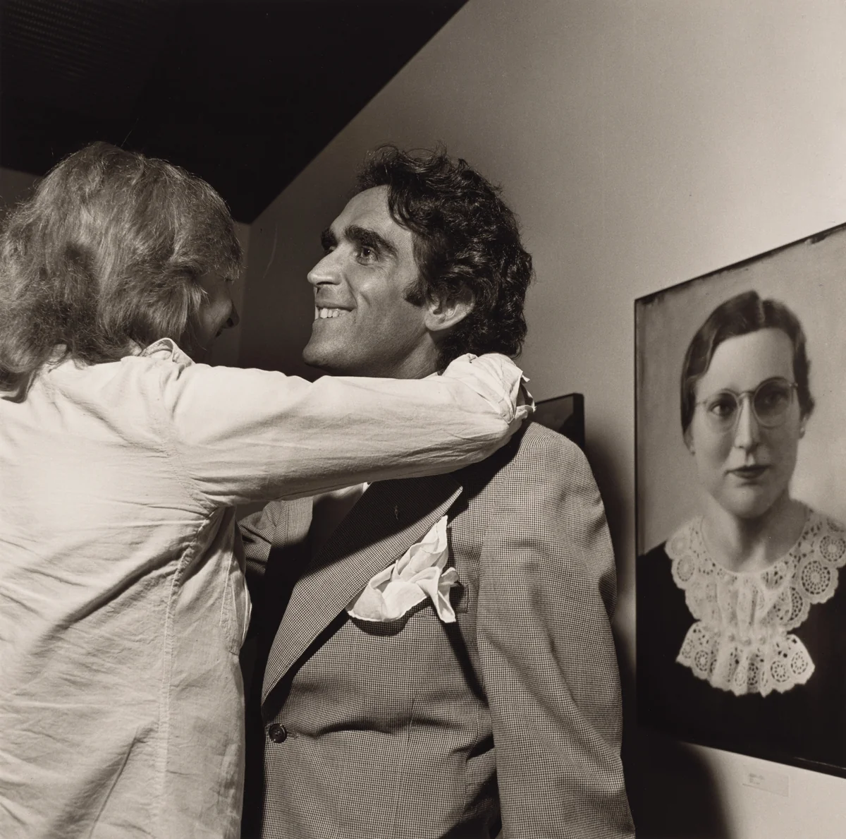 Gallery Opening, New York City by Larry Fink, photograph, 1974