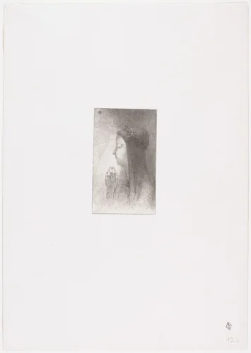 Frontispiece from Sentimental Chivalries (Chevaleries sentimentales) by Odilon Redon, print, 1893