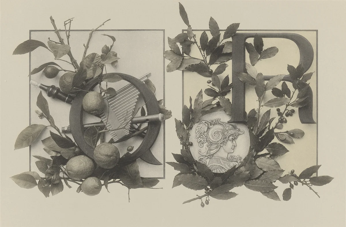 Page from Festons und Dekorative Gruppen by Unidentified Photographer, photograph, 1893