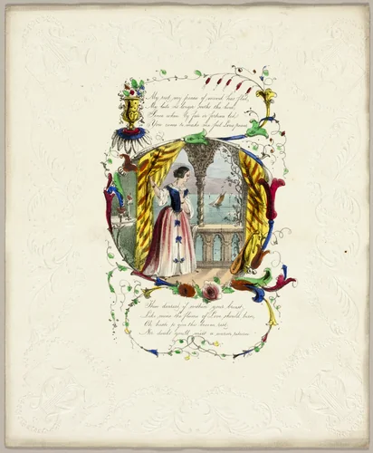 My Rest, My Peace of Mind Has Fled (Valentine) by George Kershaw, other, 1835-1845