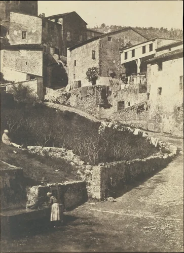 A Street in Grasse by Charles Nègre, photograph, 1852