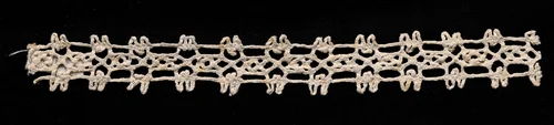 Bobbin Lace Insertion without Selvage by Unknown, textile, 1540-1560