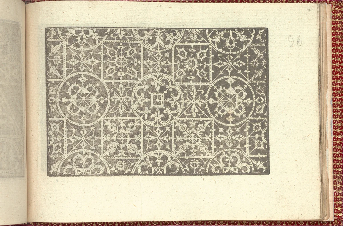 Corona delle Nobili et Virtuose Donne: Libro I-IV, page 96 (recto) by Cesare Vecellio, book, 1601