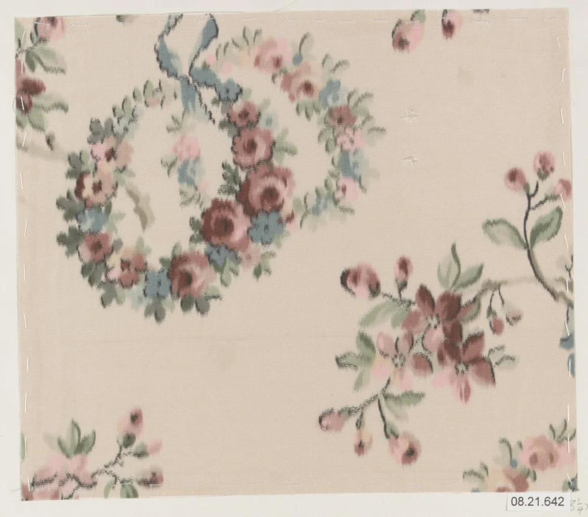 Textile sample by Unknown Designer, textile, 1900