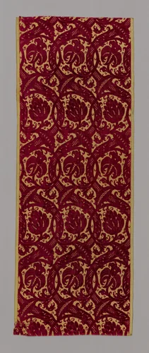 Panel by Italy, textile, 1675-1700
