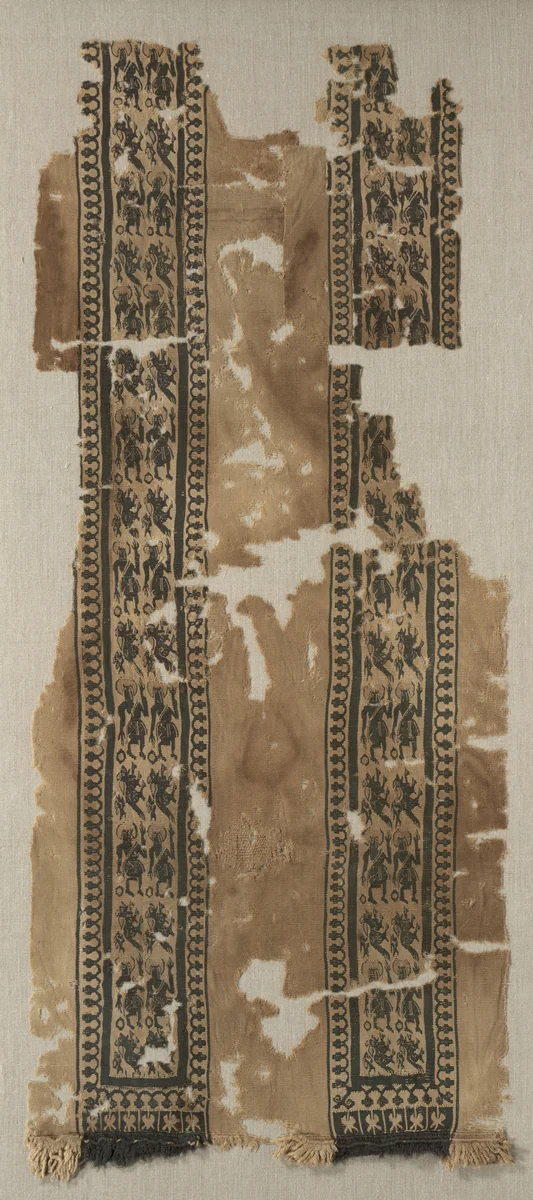 Fragment of a Tunic by Unknown, textile, 400-699