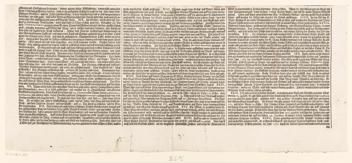 Onderschrift van de Festa della Sensa (derde gedeelte) by Jost Amman, other, 1697