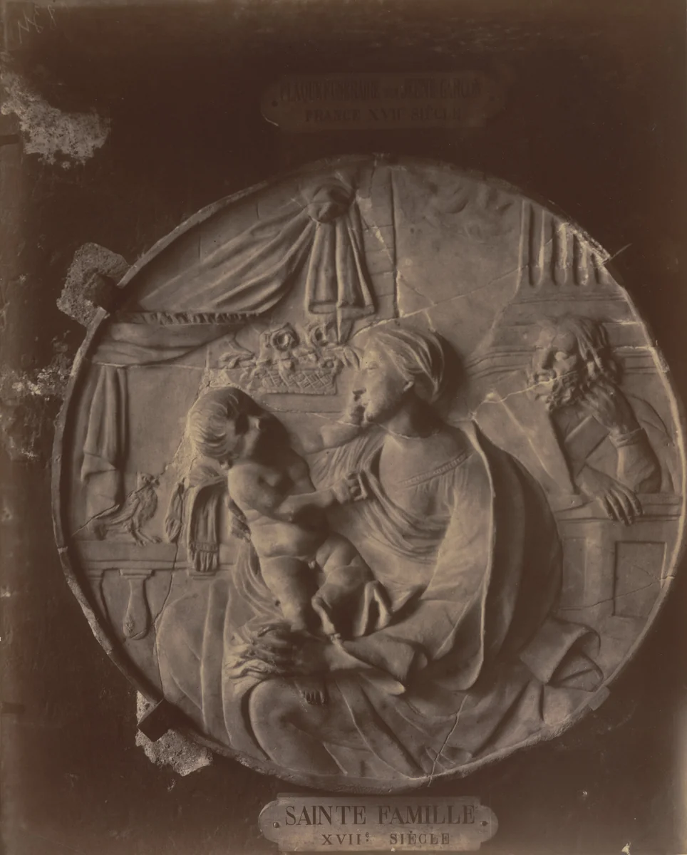 Jardin de Cluny by Eugène Atget, photograph, 1911