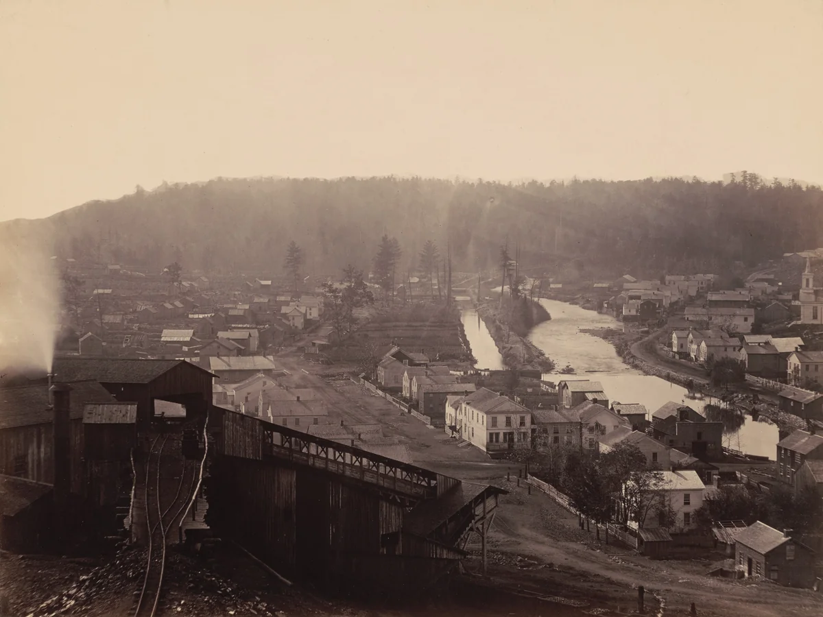 Archbald, Del. & Hudson Canal Co. by Thomas H. Johnson, photograph, 1858-1868