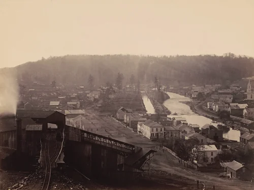Archbald, Del. & Hudson Canal Co. by Thomas H. Johnson, photograph, 1858-1868