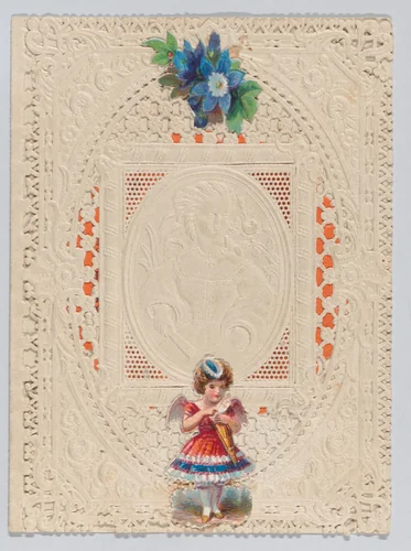 Valentine by anonymous, other, 1850-1870