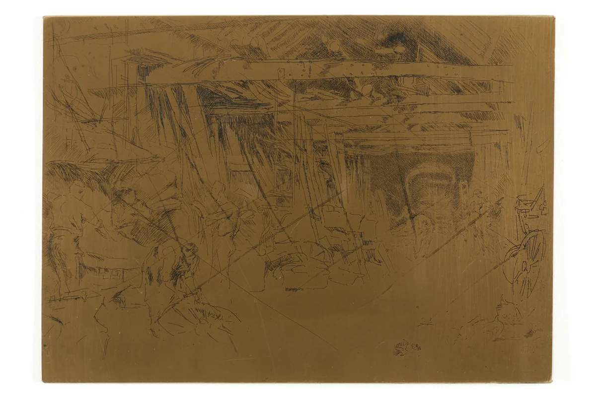 Wheelwright by James McNeill Whistler, metalwork, 1880
