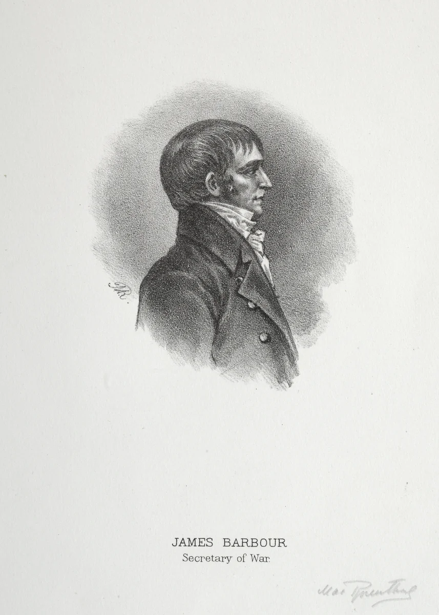 James Barbour by Max Rosenthal, print