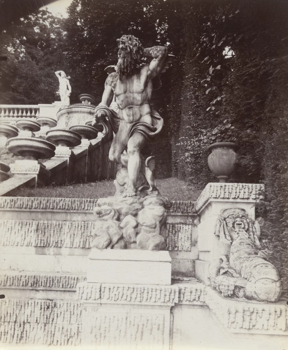 Saint-Cloud by Eugène Atget, photograph, 1923