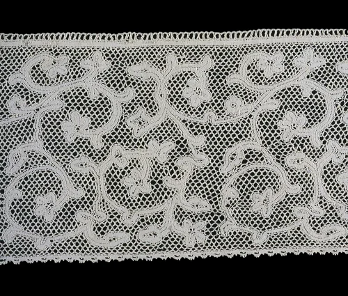 Border (From a Cover) by Northern Italy, textile, 1701-1750