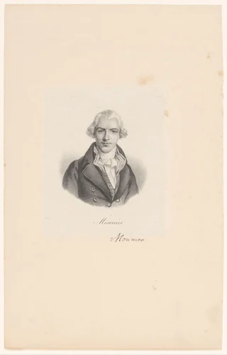 Portret van Jean-Joseph Mounier by anonymous, print, 1825-1842