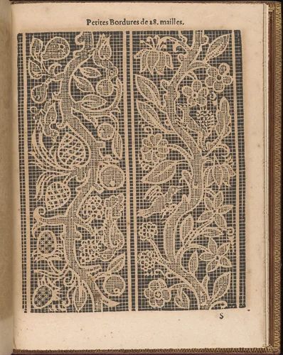 La Pratique de l'Aiguille, page 68 (recto) by Matthias Mignerak, book, 1605