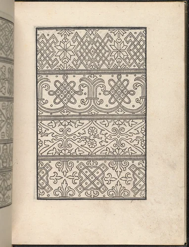 Page from Ein new kunstlich Modelbuch...(Page 3r) by Peter Quentel, book, 1544