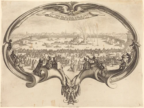 The Fan by Jacques Callot, print, 1619