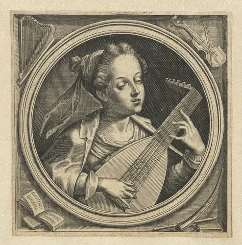 Gehoor by Jacob van der Heyden, print, 1583-1645