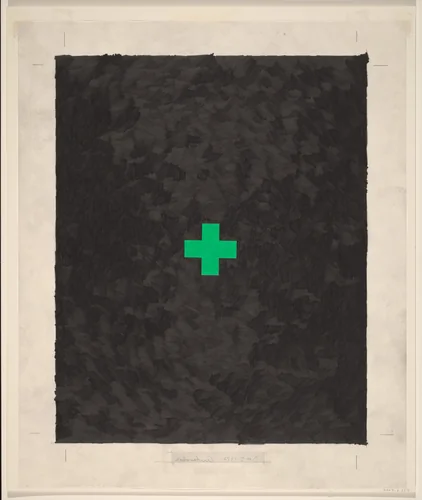 Untitled Drawing D#5 - 87 by Stephen Antonakos, drawing, 1987