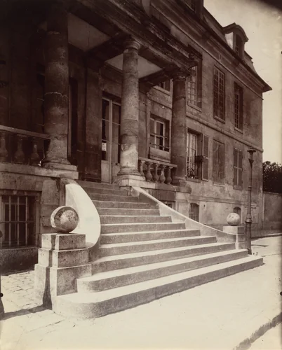 Viarmes, château by Eugène Atget, photograph, 1910